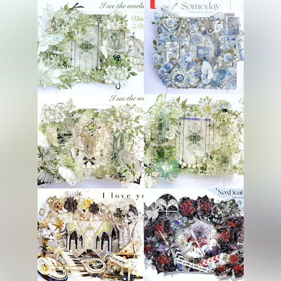 Waterproof PET Tape cute, lovely,Flower, journal sticker, Notebook, hand account - Picture 7 of 12